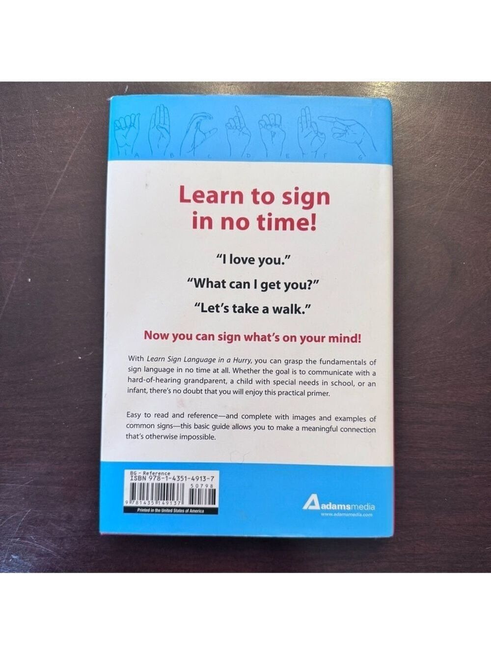 Learn Sign Language in a Hurry Book by Irene Duke - Picture 2 of 5